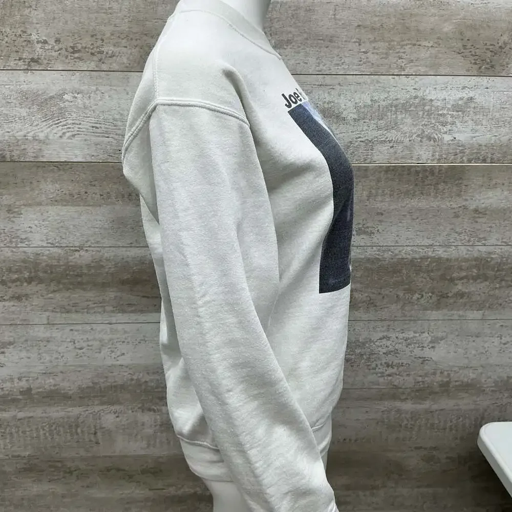 Barstool Sports Gilden Joe Brr Burrow Graphic Crewneck Sweatshirt White Small